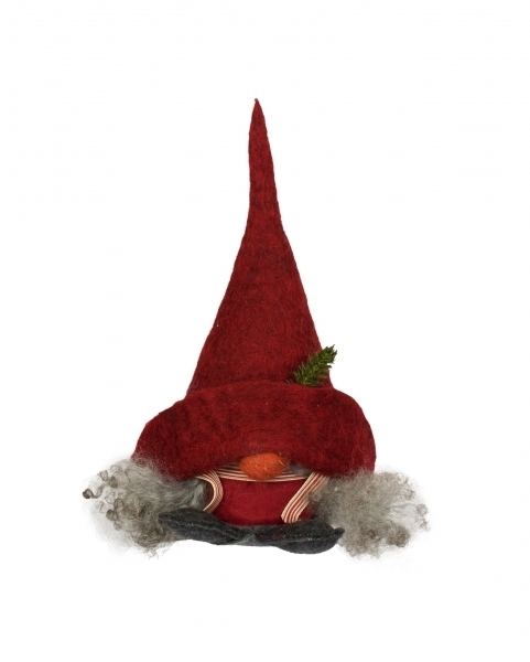 Tomte Selma mit roter Mütze