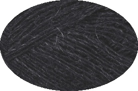 Einband / Lace Yarn Nr. 0151 - black heather